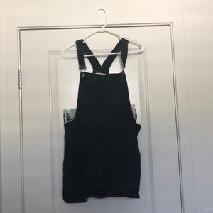 Brand new black overall dress !!! NWOT